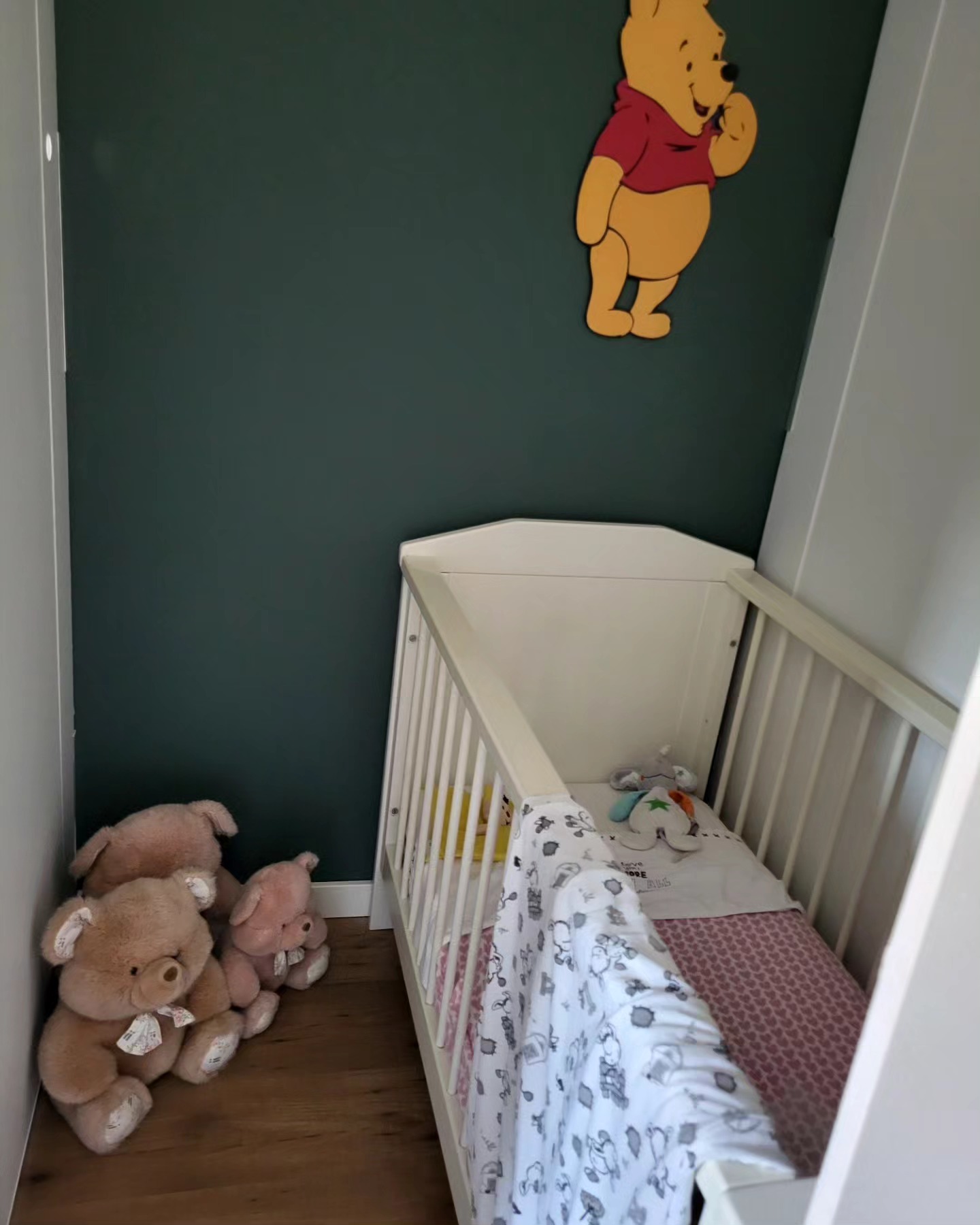 Een ingerichte slaapplaats bij De Kleine Voetjes